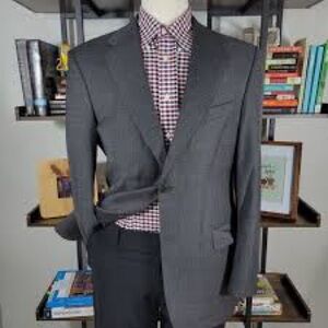 LORO PIANA x DANIEL CREMIEUX 100% Wool Men’s Blazer Gray 41R, Retail $595